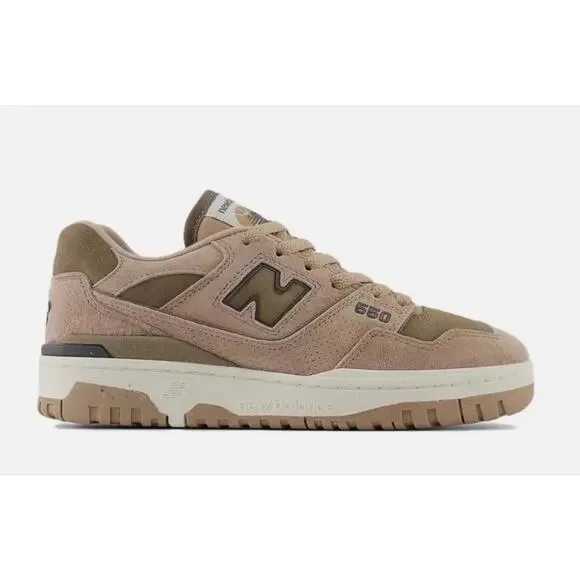 New Balance 550 Mushroom Women's 5.5 BBW550RD New Authentic - Picture 3 of 6